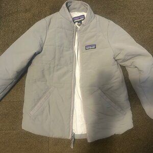 Patagonia Kids Quilted Bomber Shacket - Size S